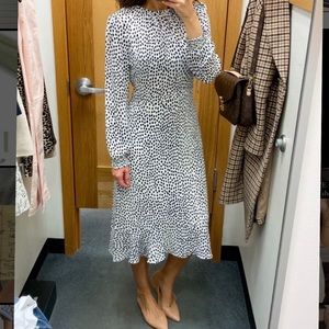 Jcrew long sleeve dress
